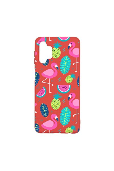 bestcase Θήκη σιλικόνης, Συμβατή με Samsung Galaxy M32 5G, Φλαμίνγκο, ανθεκτι...