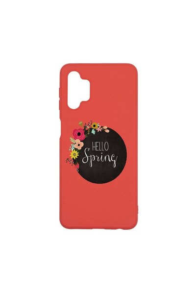 bestcase Husa Silicon, Compatibila Cu Samsung Galaxy A32 5G, Hello Spring, re...