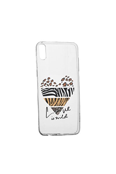 bestcase Θήκη σιλικόνης συμβατή με Apple iPhone XS Max, Love Is Wild, ανθεκτι...