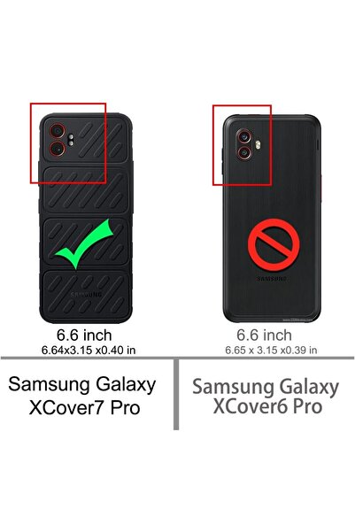 bestcase ¬Æ Husa Clear Silicon pentru Samsung Galaxy Xcover 7 Pro, Transparent