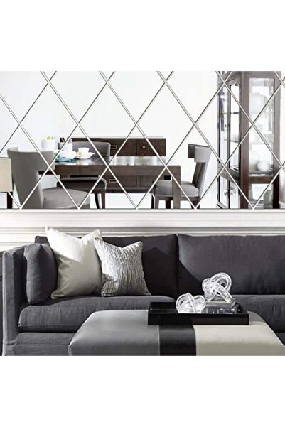 OEM DiamondWall, αυτοκόλλητα καθρέφτη σε σχήμα διαμαντιού, αντανακλούν και φω...