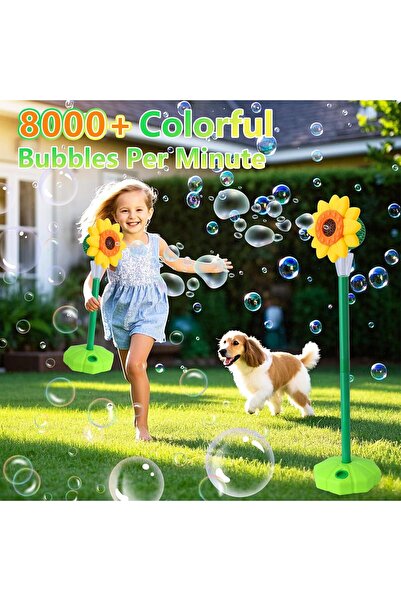 OEM COSILY Μηχανή Φυσαλίδων, Αυτόματη Μηχανή Φυσαλίδων σε Σχήμα Λουλουδιού, Μ...