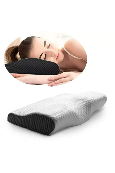 OEM Perna Ergonomica din Spuma cu Memorie - Design in Unda pentru Gat si Cap ...