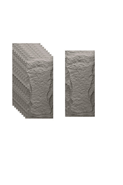 OEM Διακοσμητικά πλακάκια πέτρας Ανθρακί Γκρι 1200x600x70 χιλ. (10 τεμ./κουτί)