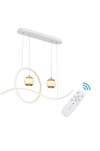 OEM Lustră LED Modernă cu Design Abstract și Sticlă Cristal