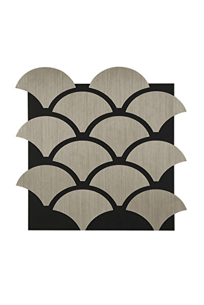 OEM Διακοσμητικά Ακουστικά Πάνελ Σχεδίασης Φθορίδων – 3D Μωσαϊκό Καμπυλωτό Ri...