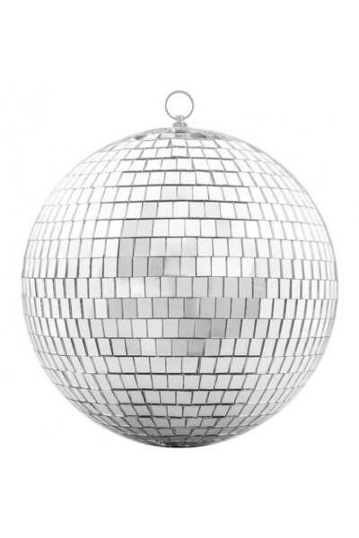 OEM Ντίσκο Σφαίρα με Καθρέφτες, Διάμετρος 30 εκ., Ανακλαστική, Με Μοτέρ, Σύστ...