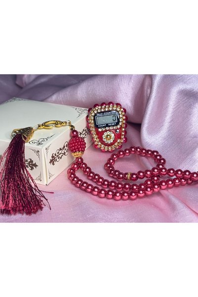SAHRA HEDİYELİK Gift Zi̇ki̇r Mati̇k and Tesbi̇h Set