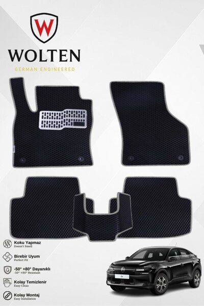 w wolten german engineered C4-Hatchback-CİTROEN (2021-sonrası) İÇİN EVA İÇ PA...