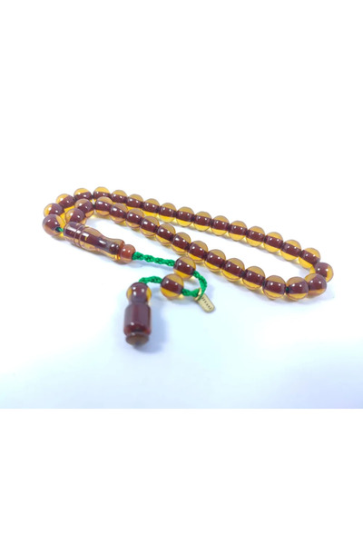 İskeçe Tesbih Hayyani Masterpiece: the Most Close-To-Ottoman Clasp Amber
