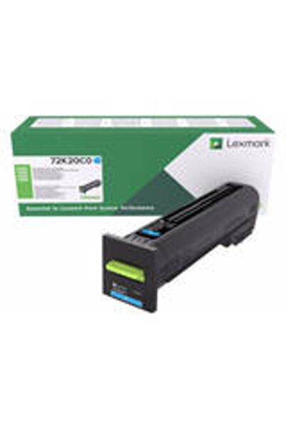 Lexmark Тонер за принтер 72K20C0 Циан