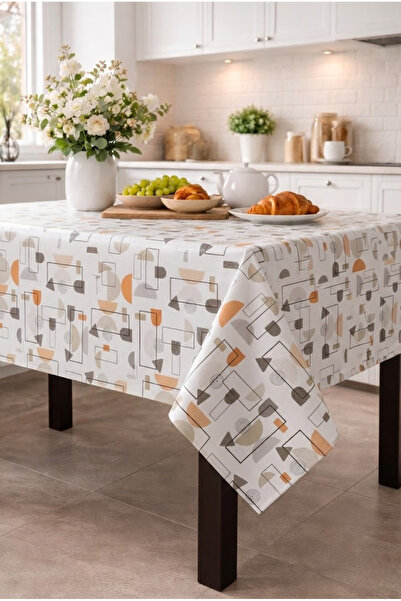 Ozsport Hygienic Oilcloth Tablecloth – Waterproof, Stain-Resistant, Easy to C...