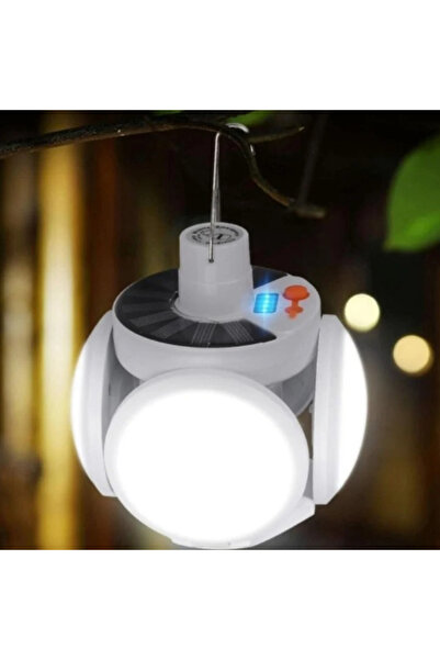 OEM Σετ 2 Πτυσσόμενων Ηλιακών Λαμπτήρων LED με 5 Λειτουργίες Φωτισμού - Για Κ...