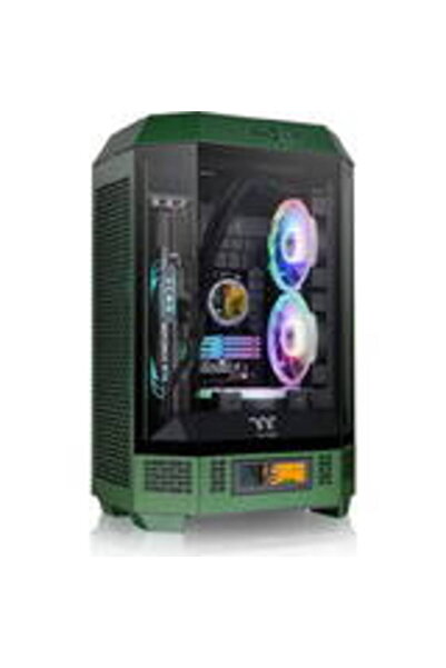 THERMALTAKE Carcasa PC The Tower 300, πύργος (σκούρο πράσινο, σκληρυμένο γυαλί)