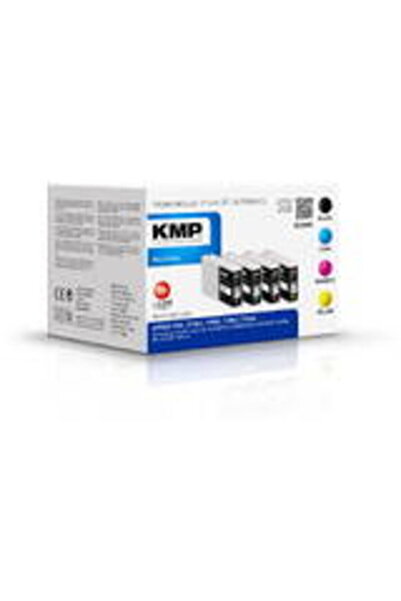 KMP Комплект от 4 патрони за принтер, KMP, съвместими с Epson, многоцветни