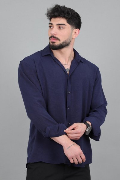 Stilkombin Long Sleeve Linen Shirt Bld 7040_40368
