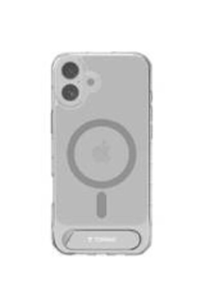 TORRAS Pstand Series Case for iPhone 16 (Transparent)