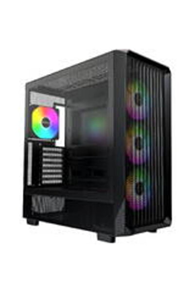 MONTECH Carcasa PC X5 Θήκη Η/Υ, Midi-Tower, E-ATX, ARGB, Σκληρυμένο Γυαλί - Μ...
