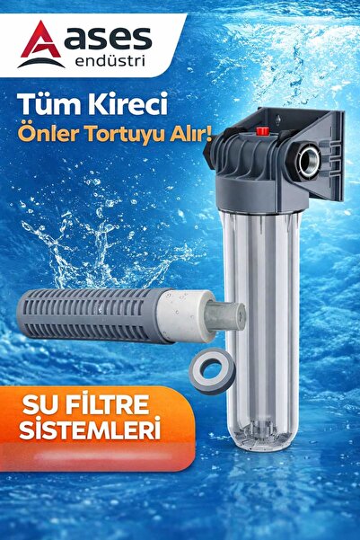 FİLTEK ASES EUROFİL 1 '' TESİSAT TİPİ FİLTRE TORTU VE KREÇ ÖNLEYİCİ KARTUŞ