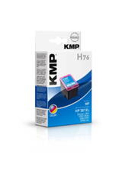 KMP Мастилена касета за принтер, Kmp, за HP 301 XL, многоцветна