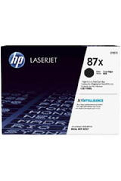 HP Тонер за принтер HP, CF287X, Nr.87X, Черен, 18K, Оригинален, Laserjet M506DN