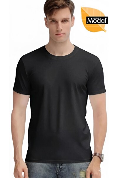 Özten İç Giyim Super Soft Lycra Modal O-Neck Undershirt T-Shirt Ozt1-1008