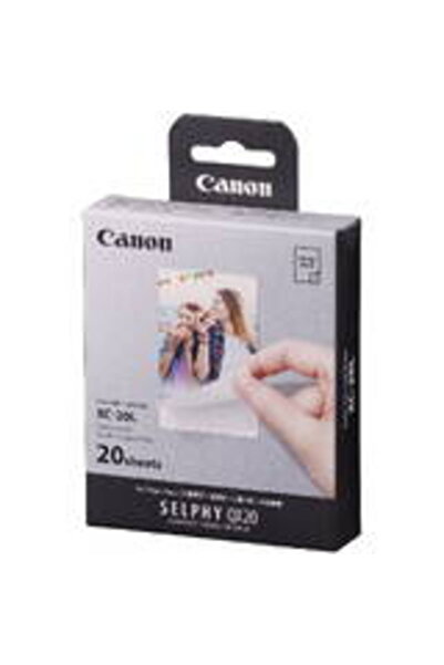 Canon Φύλλο Φωτογραφικού Χαρτιού + Σετ Μελάνης Selphy XC-20L για Selphy QX20,...