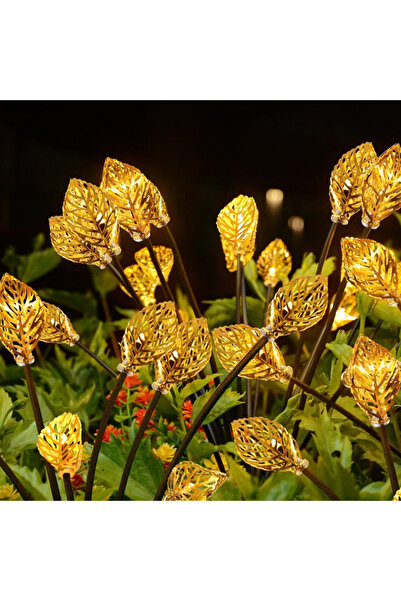 OEM Σετ 2 Διακοσμητικών Ηλιακών Φωτιστικών Φύλλων - Ανθεκτικά στο νερό IP65, ...