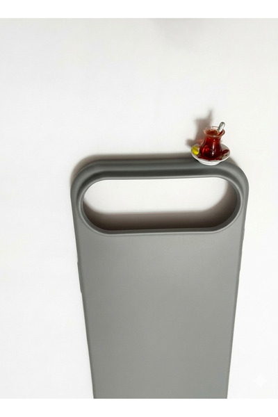 lotusbybuket iPhone 17 Air Lemon Tea Cup Figured Silicone Case