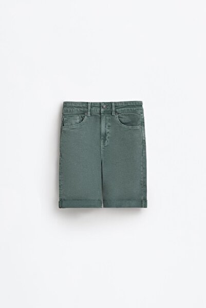 LEFTIES Slim fit denim bermuda