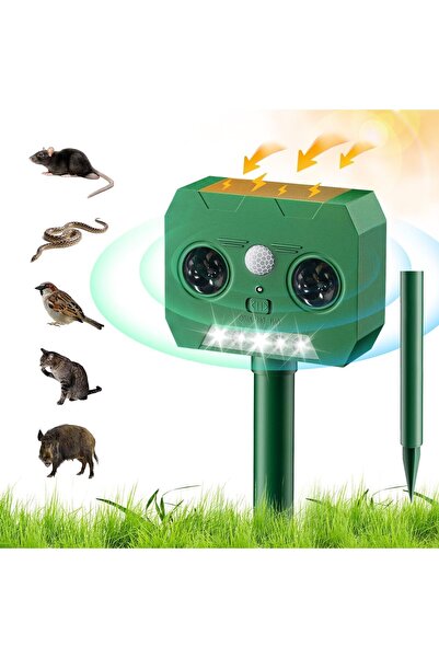OEM Ηλιακό Υπερηχητικό Απωθητικό Παρασίτων - Απωθητικό με Αισθητήρα Κίνησης PIR