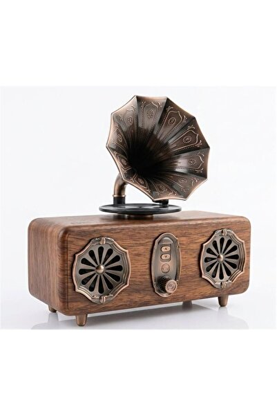 FİSHCOİN FC-572 Bluetooth Fm-Usb-Tf-Aux Şarjlı Nostaljik Radyo