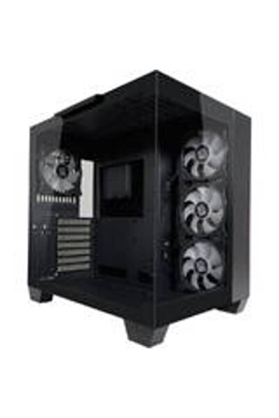 LC POWER Carcasa PC LC-Power LC-809B-ON Shaded Gaming Black