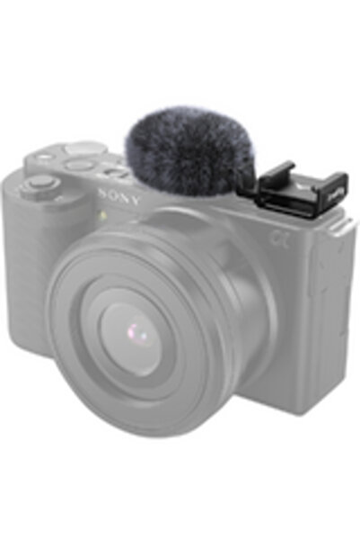 SmallRig 3526 Адаптер за студена обувка с комплект ветрозащита за Sony ZV-E10...