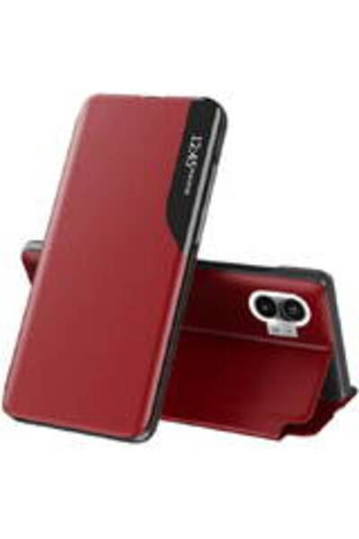 Techsuit Θήκη για Nothing Phone (1) - Σειρά eFold - Κόκκινο