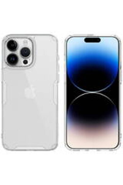 Nillkin Θήκη iPhone 15 Pro Max - Θήκη TPU Φυσικού Χρώματος - Διαφανής