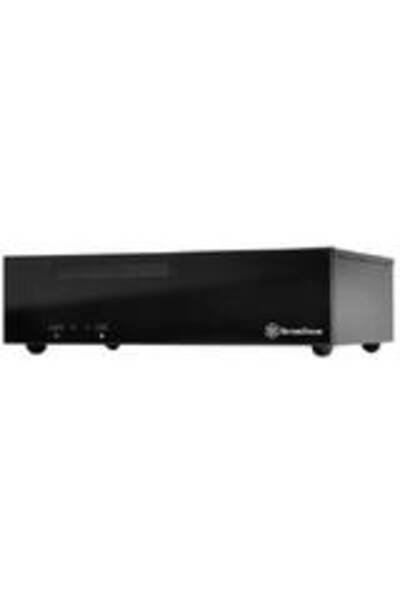 SilverStone Αθόρυβο Κουτί Υπολογιστή SST-ML09B Milo Slim HTPC Mini-ITX, μαύρο