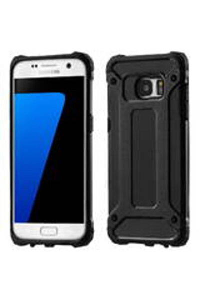 Techsuit Θήκη για Samsung Galaxy S7 Edge - Hybrid Armor - Μαύρο