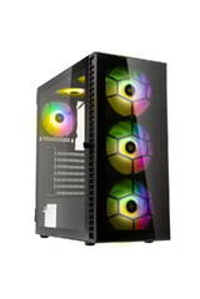 Kolink Carcasa PC Observatory HF Glass ARGB Black