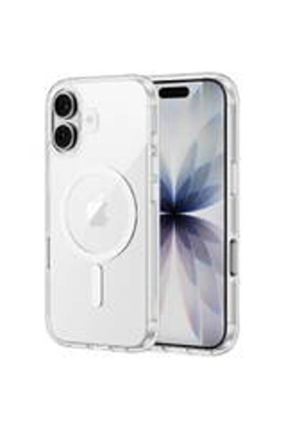 Belkin Калъф SheerForce Clear Magnet за iPhone 17, Прозрачно бял
