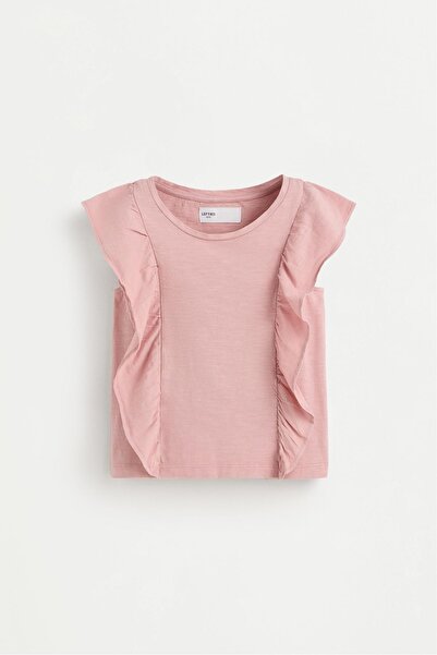 LEFTIES Fırfırlı t-shirt