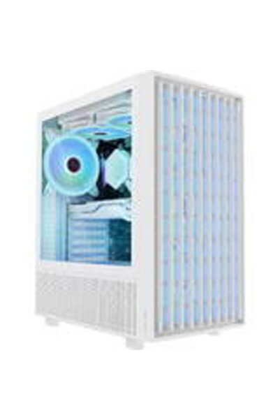 Modecom Carcasa PC Breeze ARGB Flow Albă