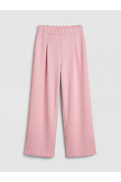 LC Waikiki Quality Pieces from Çelebi Store Wide Leg Soft Touch Girls' Sweatp...
