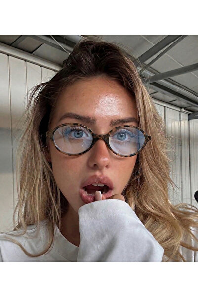 Koi Eyewear TR Muii Oval Leopar Mavi Güneş Gözlüğü | Yeni Sezon UV400 Koruma