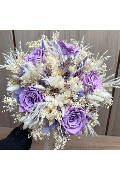 Eventistore Buchet de flori conservate Armonie Violetă
