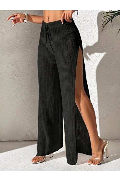 moda mh Γυναικείο διάτρητο παντελόνι θαλάσσης