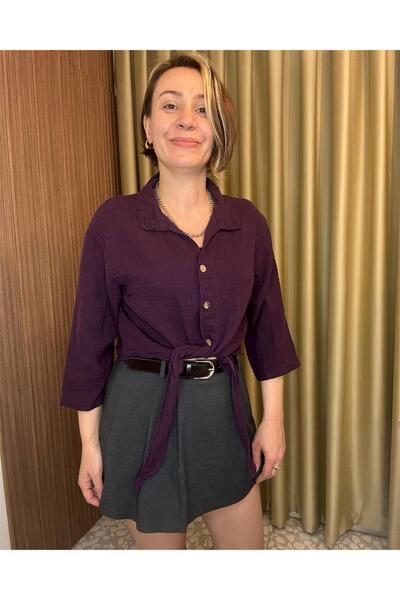 MU&ME BOUTİQUE Cămașă musulmană cu legătură în față