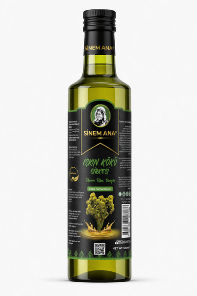 Sinem ana IŞKIN KÖKÜ SİRKESİ 500 ML %100 DOĞAL FERMANTASYON