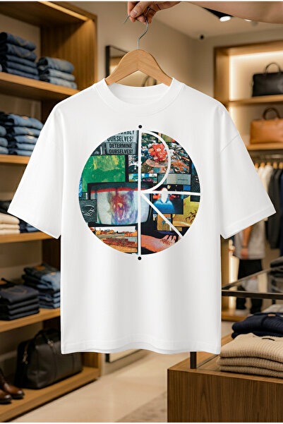 CC STORE Καλοκαιρινό κοντομάνικο μπλουζάκι από βαμβάκι με στάμπα κατά του ιδρ...