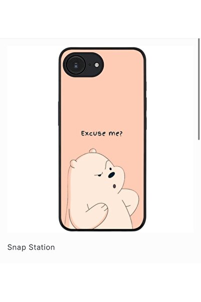 SNAPSTATIONRO Husa de protectie, MagSafe, iPhone 16E - Funny_Excuse